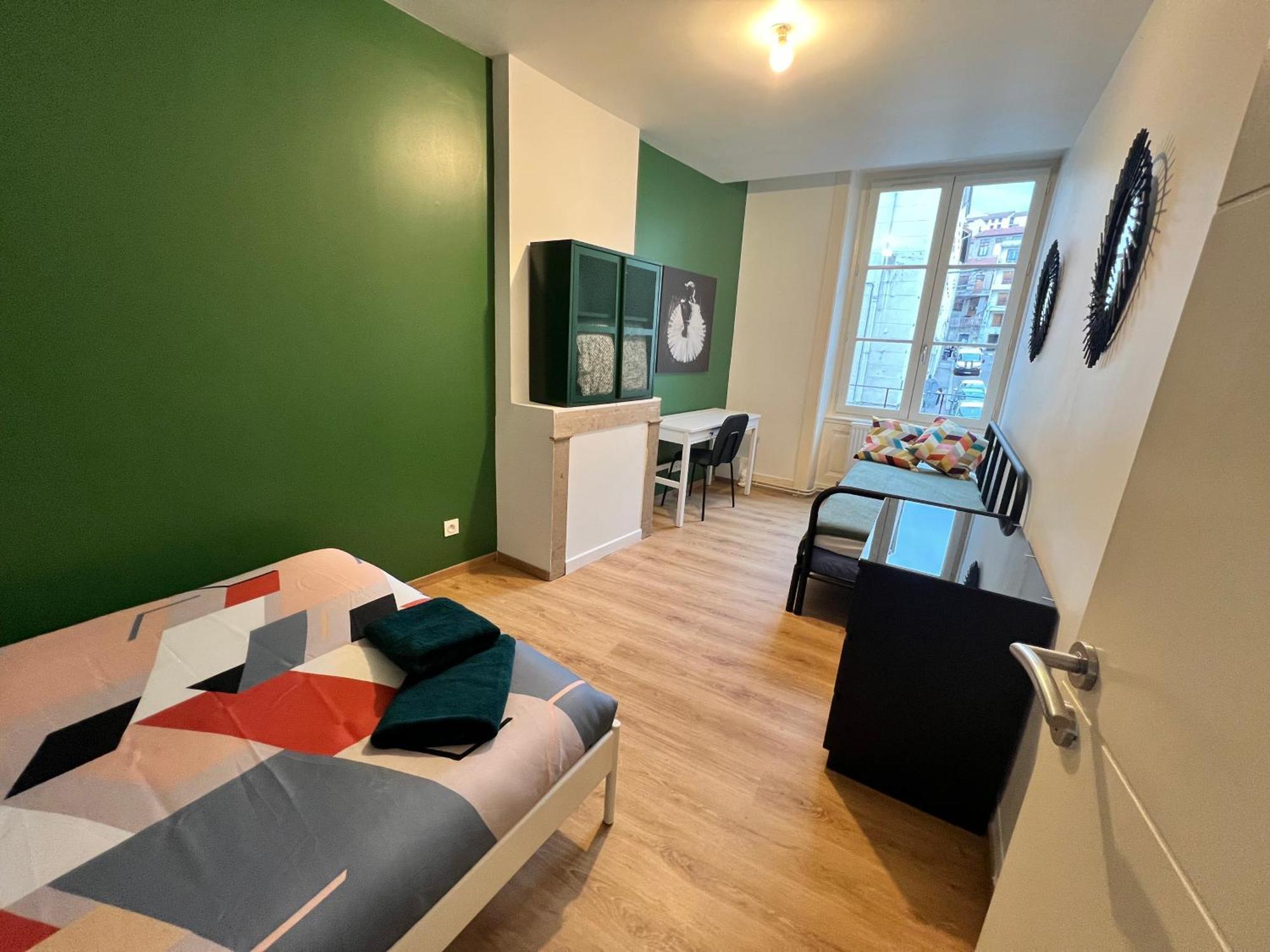 24 Chic & Cosy Grand Appart 88M2 Parking Gratuit Hypercentre Netflix แซงต์-เอเตียน ภายนอก รูปภาพ